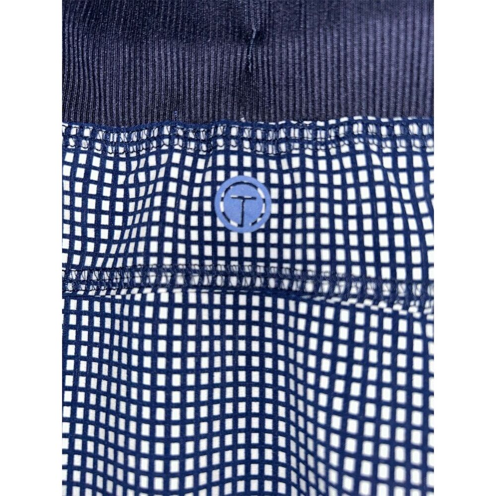 T by Talbots Women's M Mini Skirt Geometric Multicolor Elastic Waist Casual - Picture 8 of 8